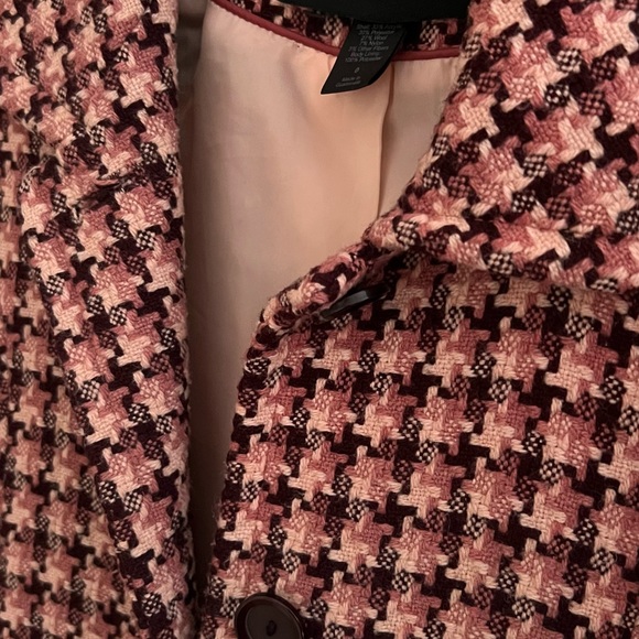Moda International checkered coat - Picture 3 of 4